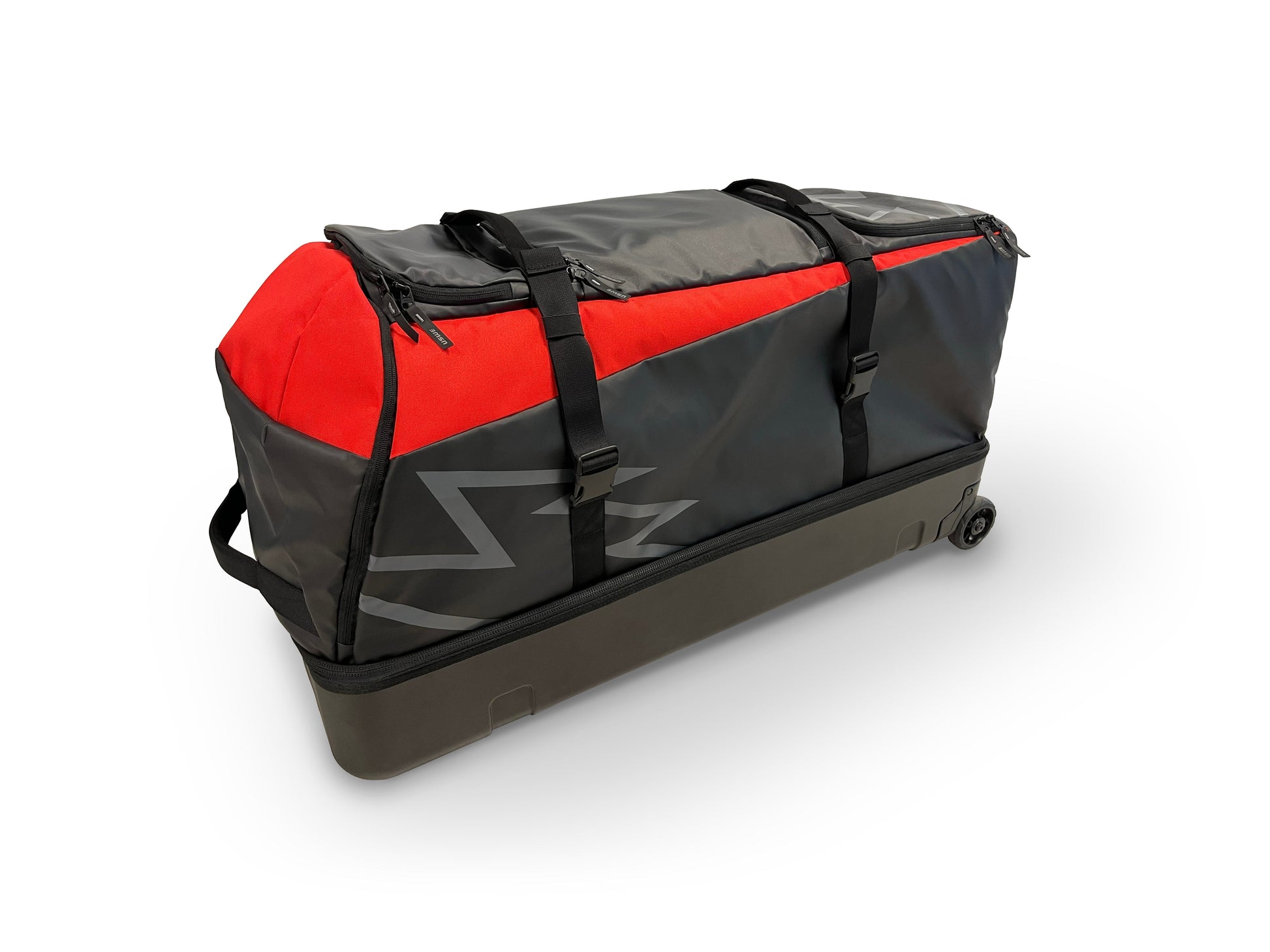 USWE Buddy 150L Athlete Gear Trolley Bag Black/USWE Red LiveTheGnar