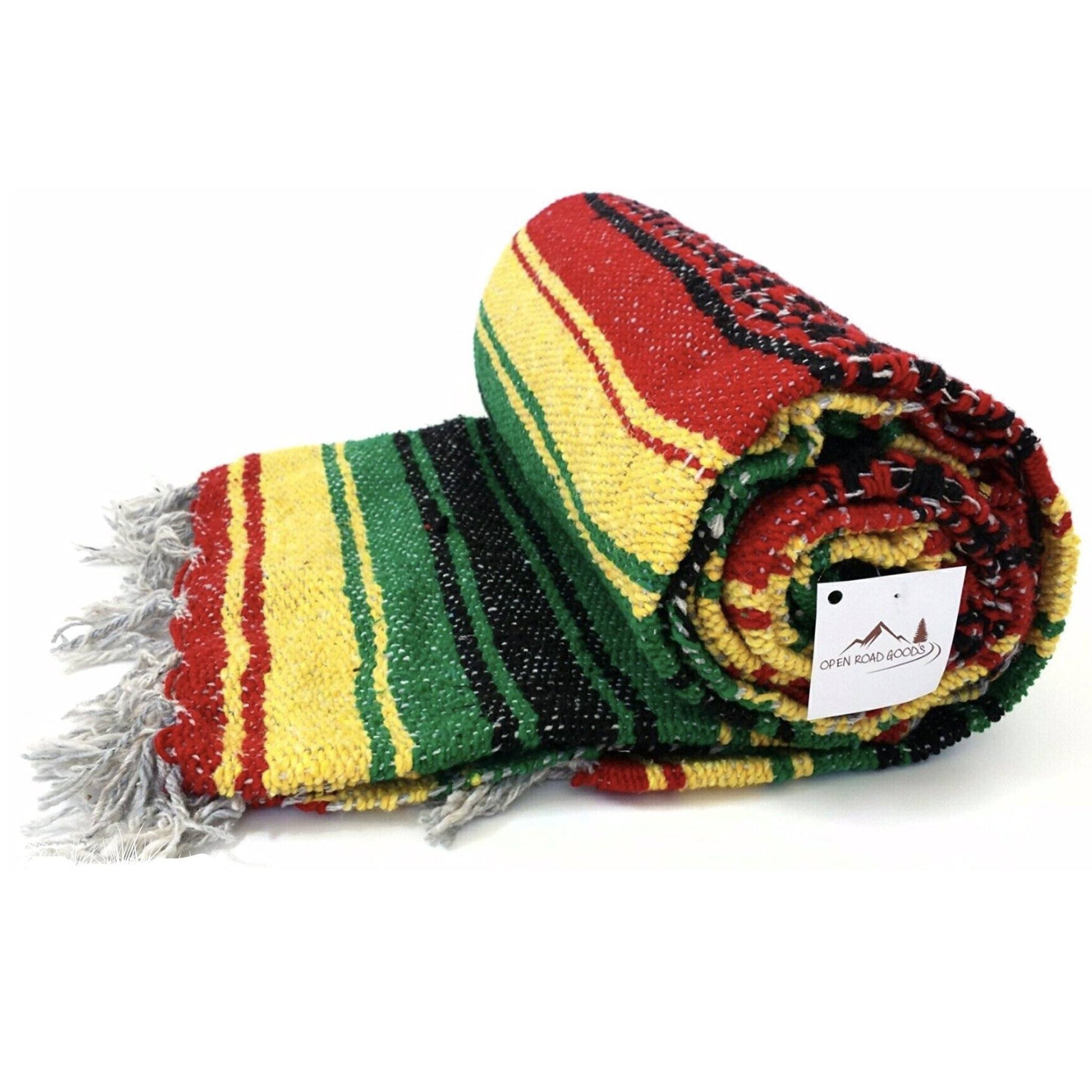 Rasta Mexican Falsa Yoga Blanket West Path