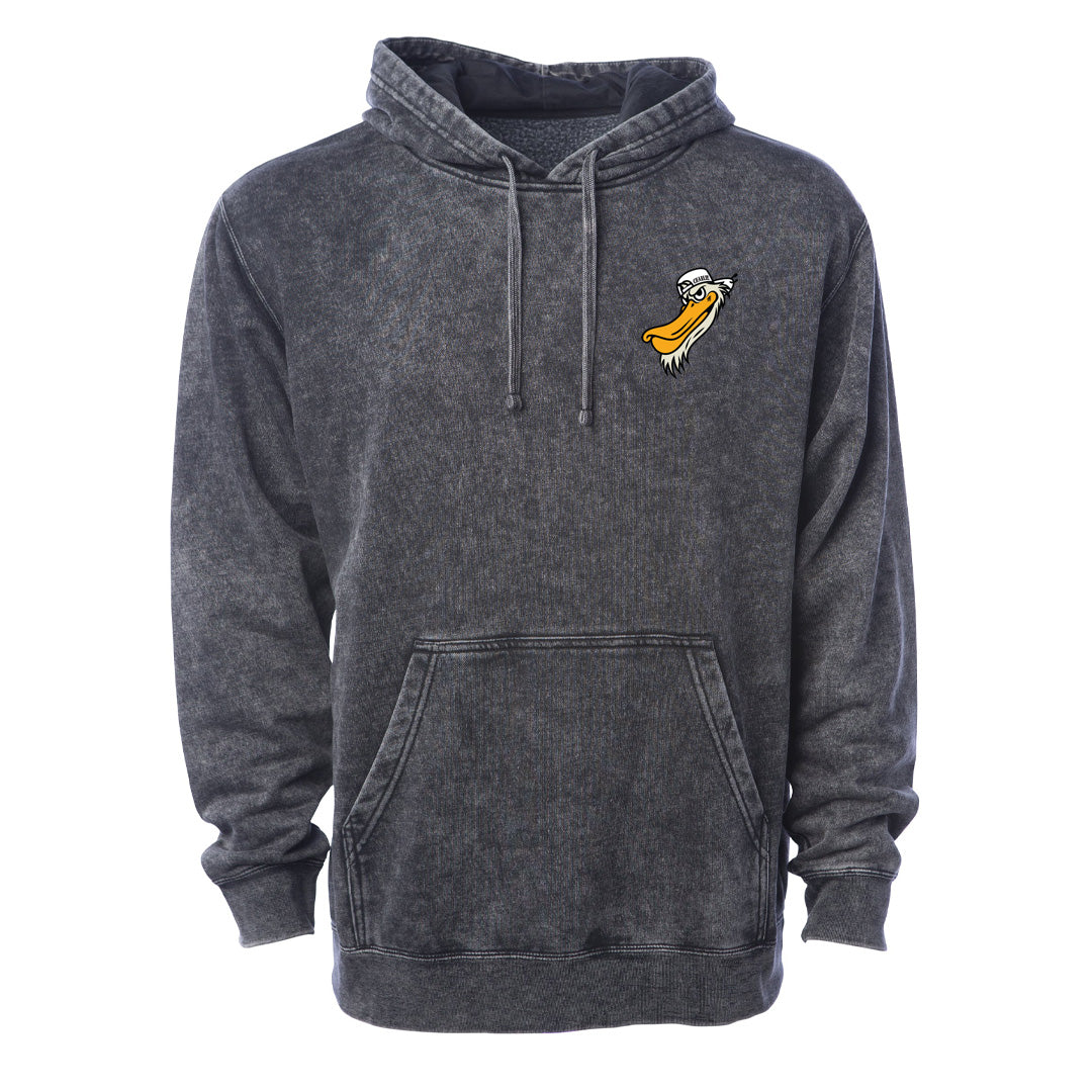 Charlie Side Head  Stonewashed Hoodie