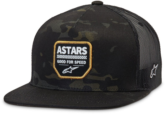 Alpinestars Covert Trucker Hat Black/Black LiveTheGnar