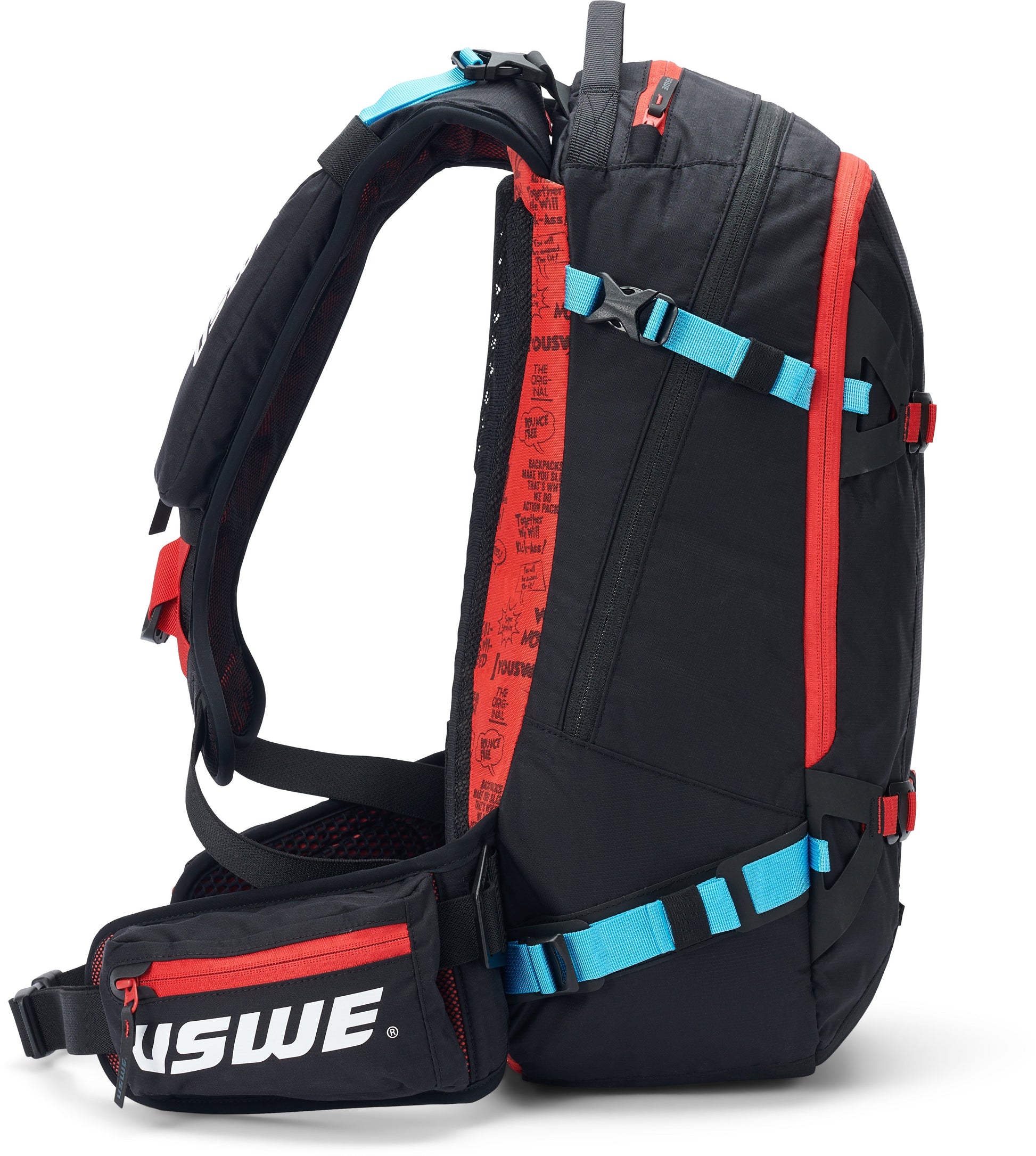 USWE Pow 25 Winter Protector Backpack Black LiveTheGnar