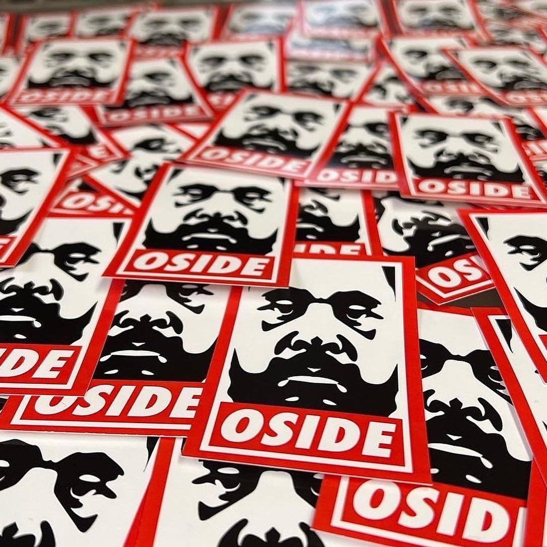 Oside Does Not Obey Sticker – RealSurfShop