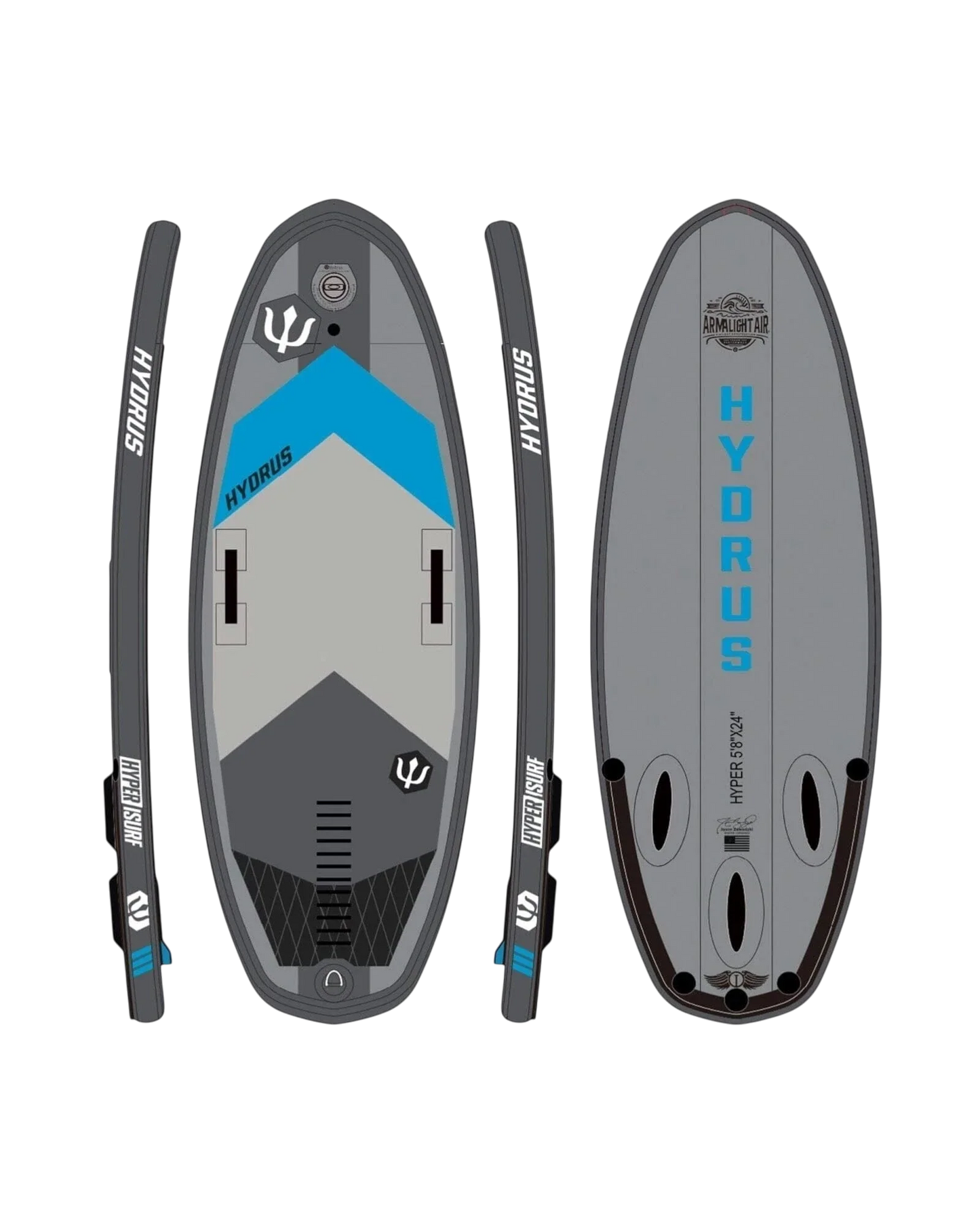 Hyper iSURF Surfboard (5'8 x 24)