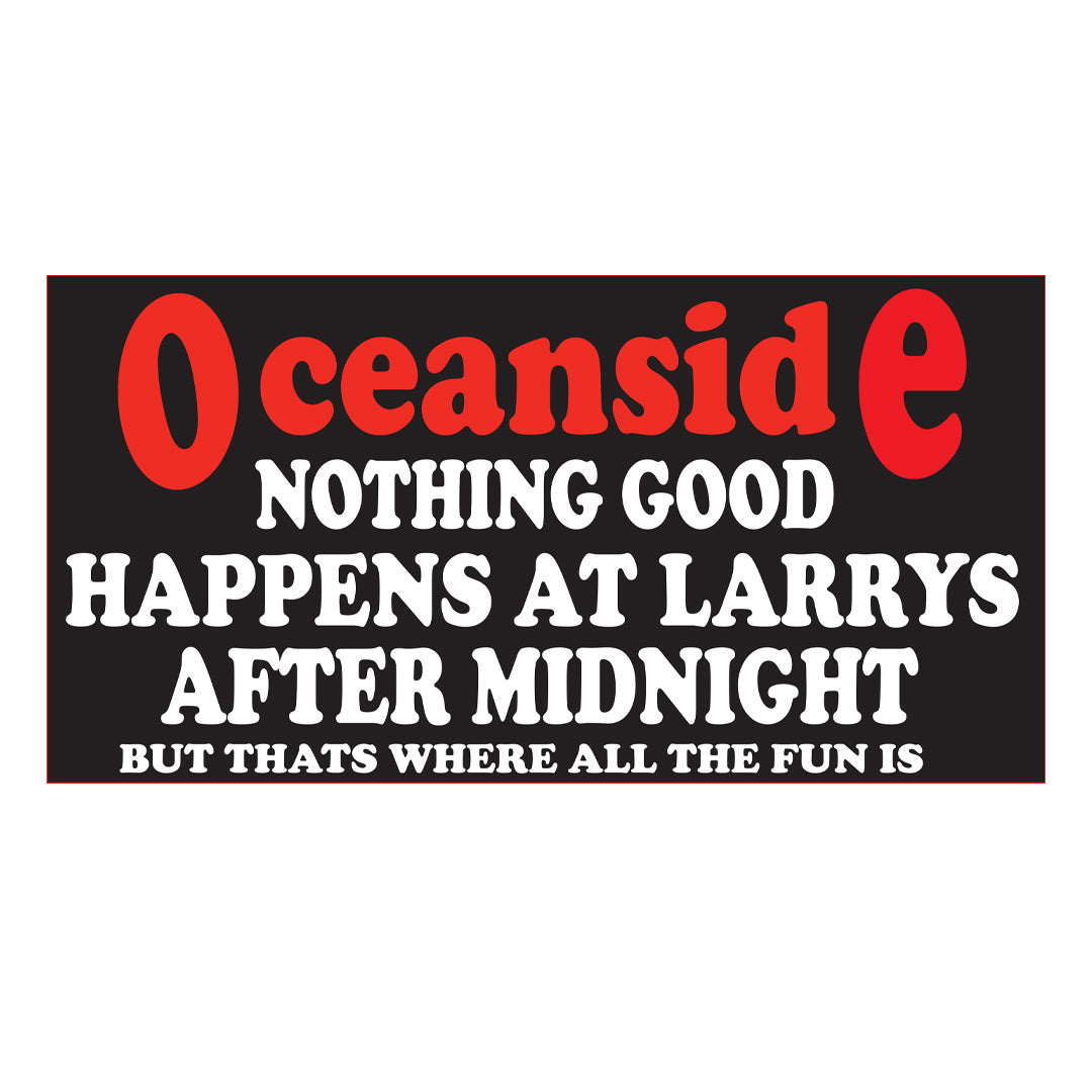 Larrys After Midnight Sticker