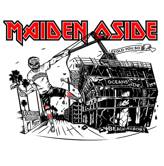 Maiden Oside Sticker