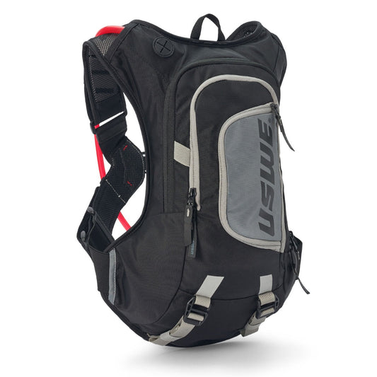 USWE Moto Hydro 8L Black Carbon Hydration Pack PNP Tube LiveTheGnar
