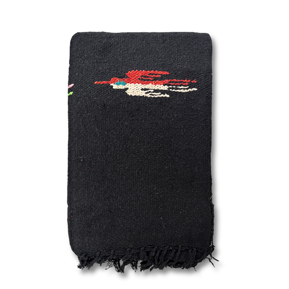 Black Thunderbird Baja Blanket