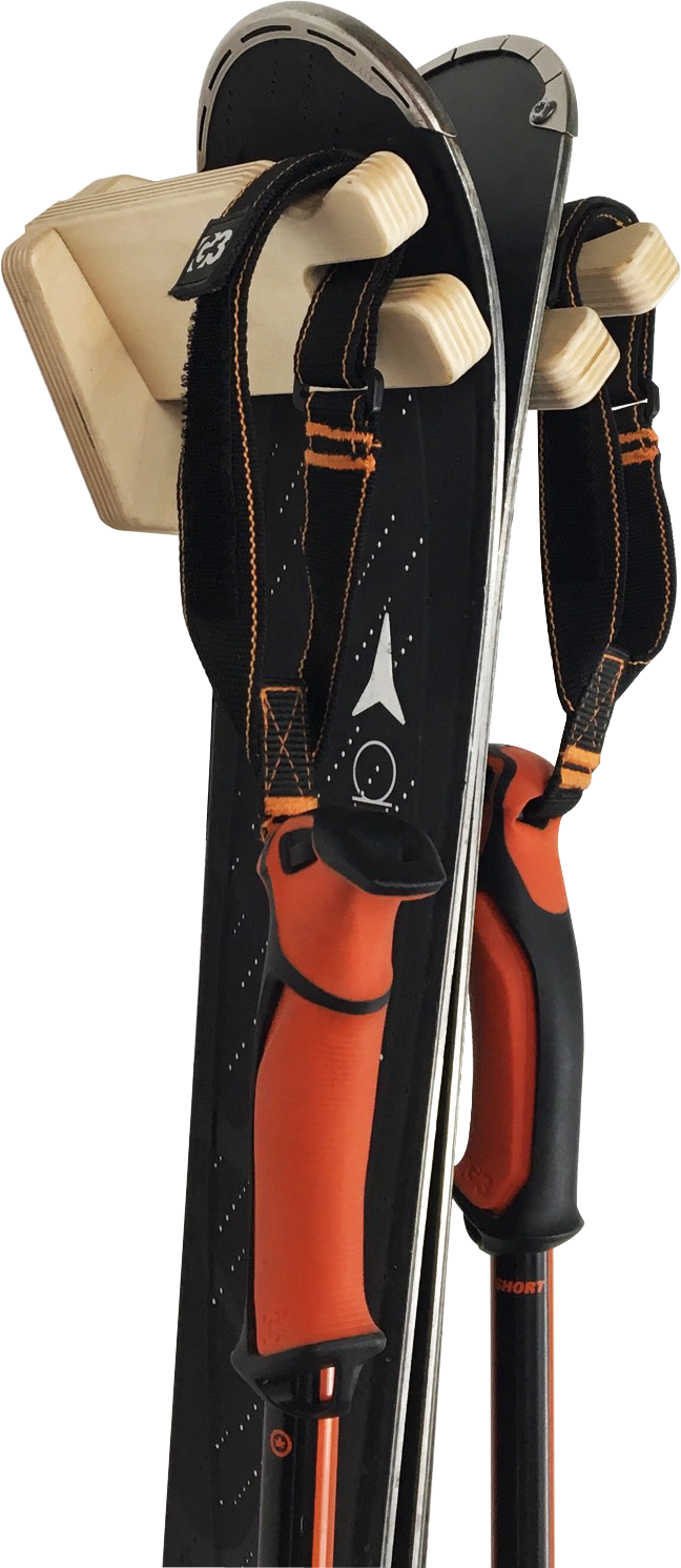 THE JIB ski wall rack Rado Racks