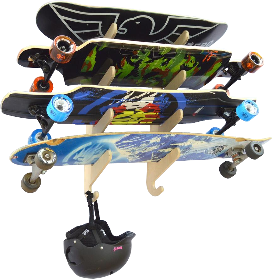 THE ANNEX skateboard wall rack Rado Racks