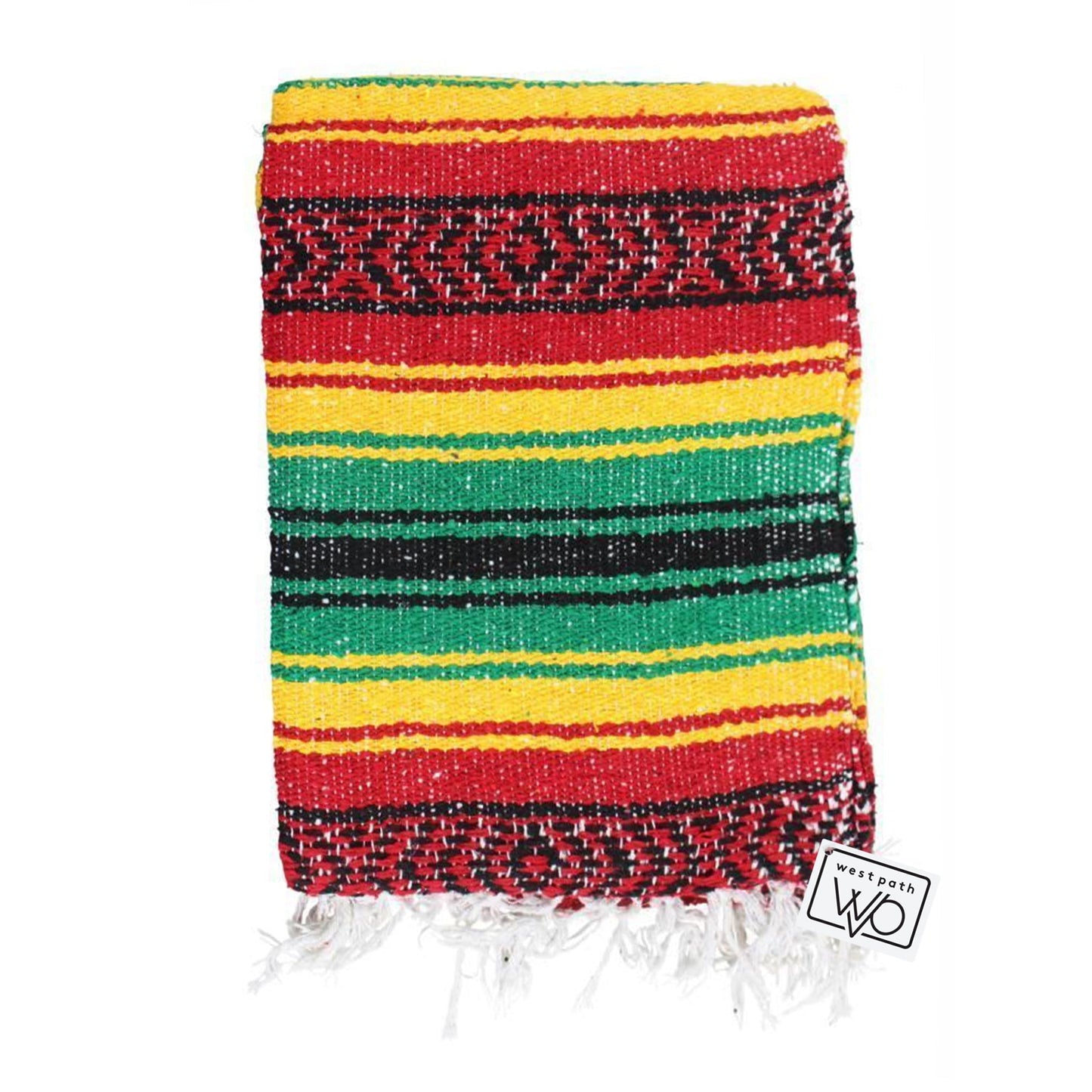 Rasta Mexican Falsa Yoga Blanket West Path
