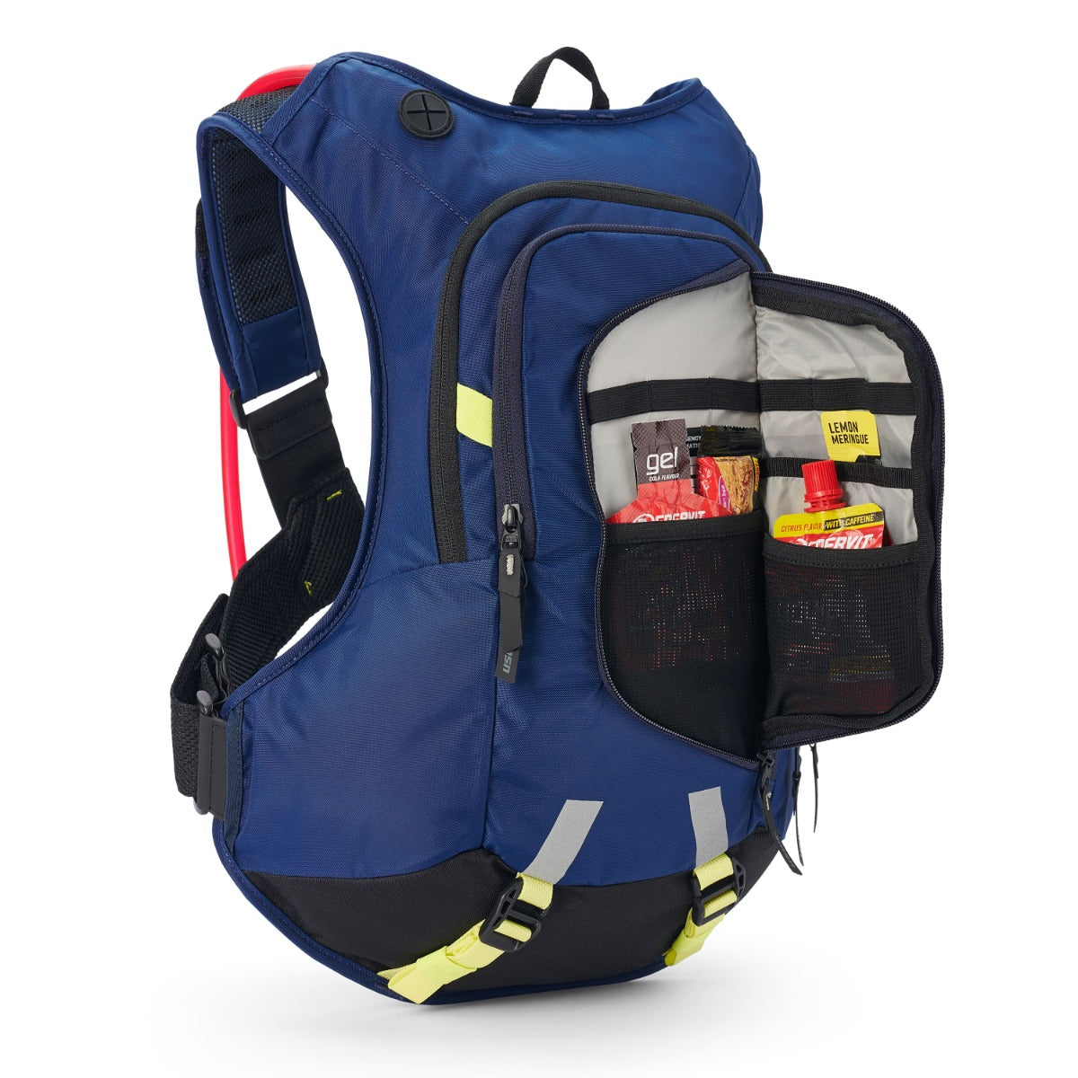USWE Moto Hydro 12L Factory Blue Hydration Pack PNP Tube LiveTheGnar