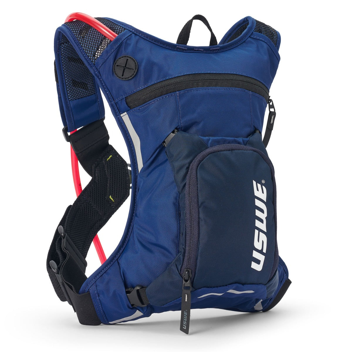 USWE Moto Hydro 3L Factory Blue Hydration Pack PNP Tube LiveTheGnar