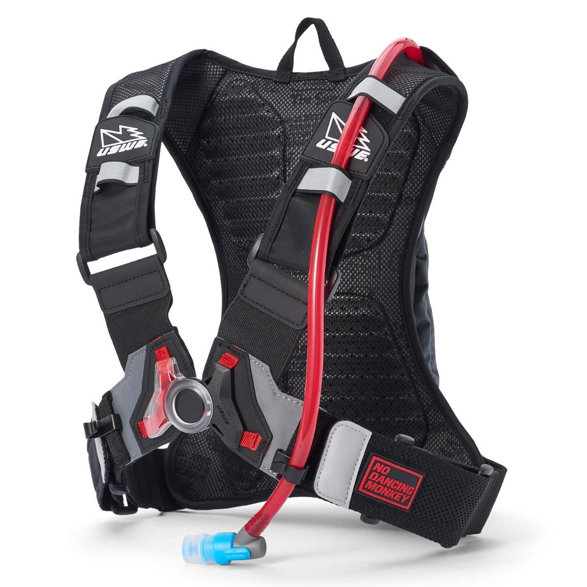 USWE Moto Hydro 3L Black Carbon Hydration Pack PNP Tube LiveTheGnar