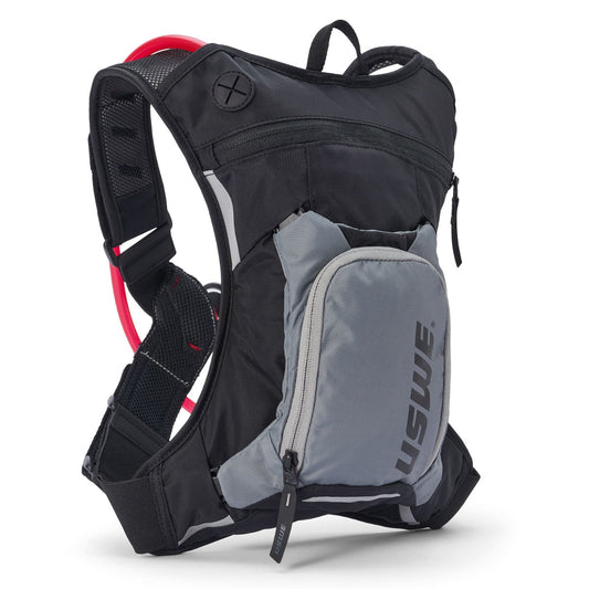 USWE Moto Hydro 3L Black Carbon Hydration Pack PNP Tube LiveTheGnar