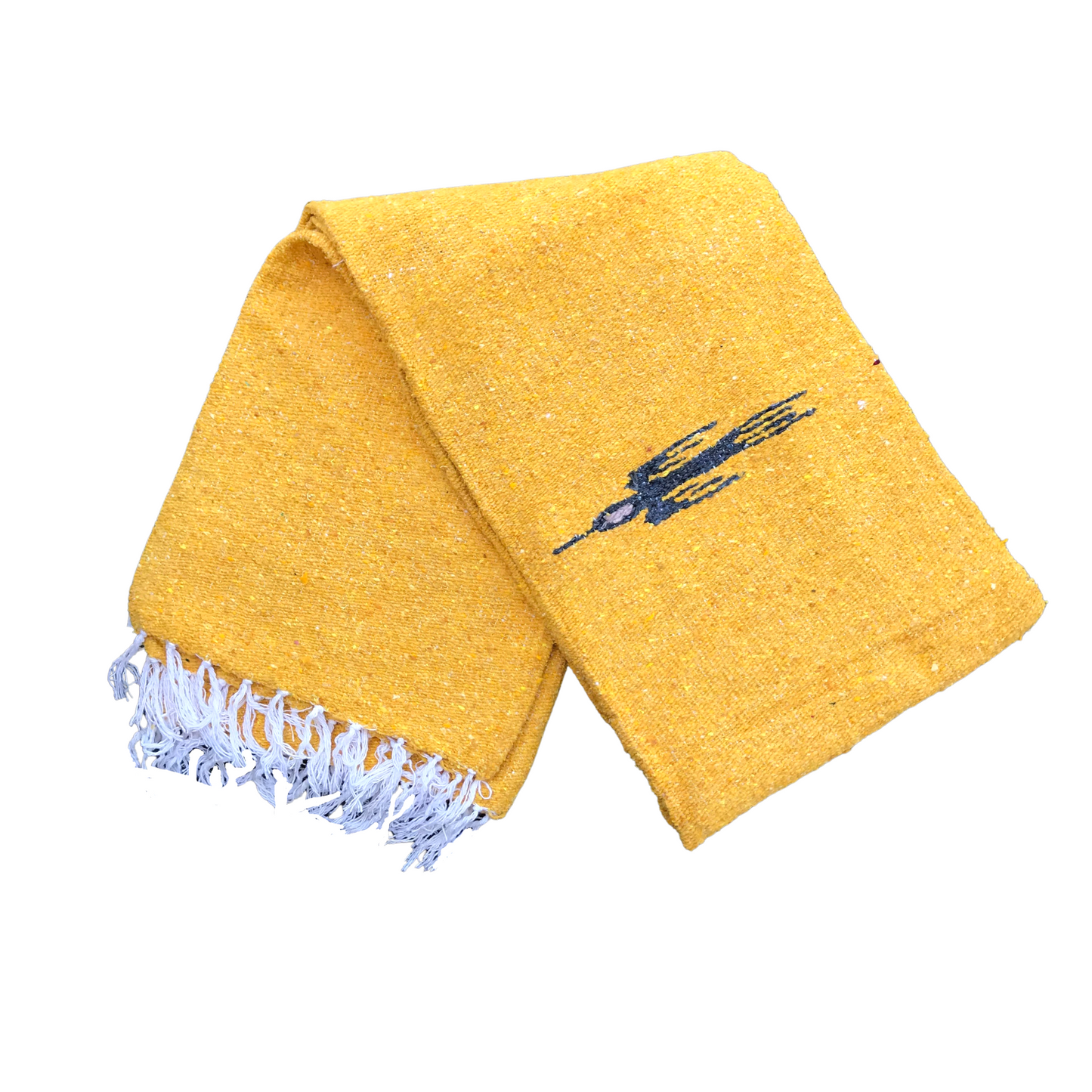 Yellow Baja Thunderbird Blanket West Path