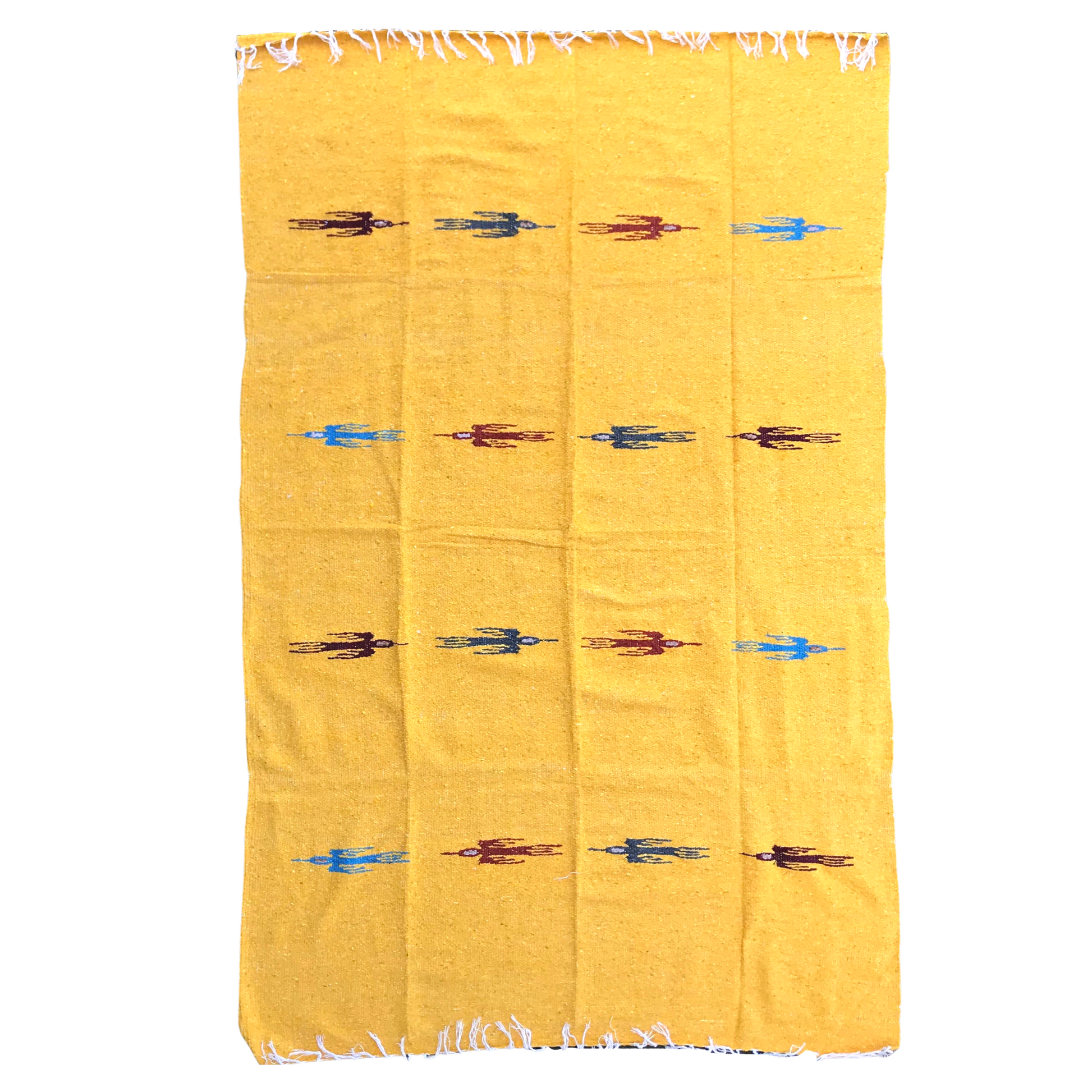 Yellow Baja Thunderbird Blanket West Path